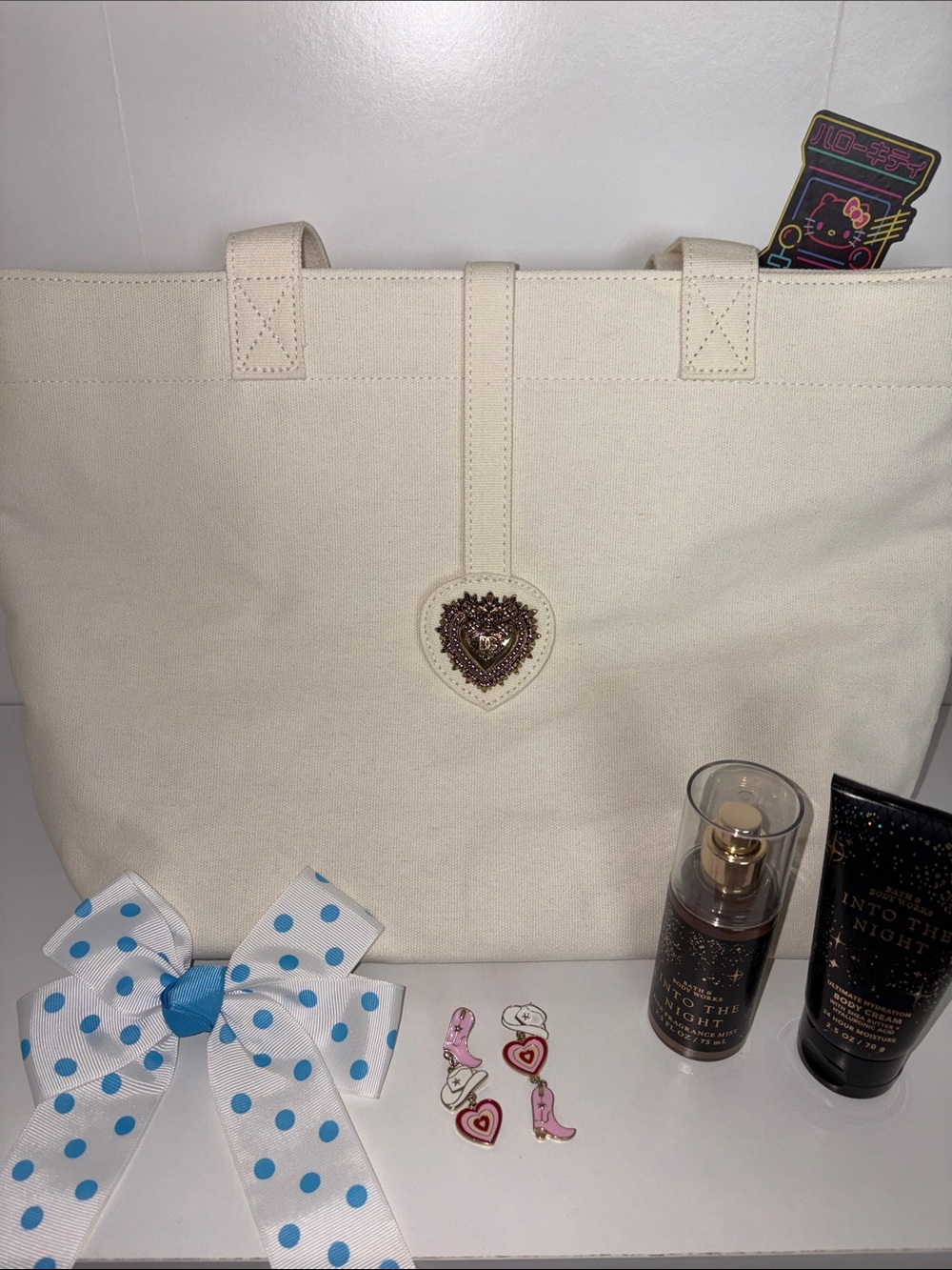 Dolce & Gabbana tote bag and bundle accessories 5 pcs